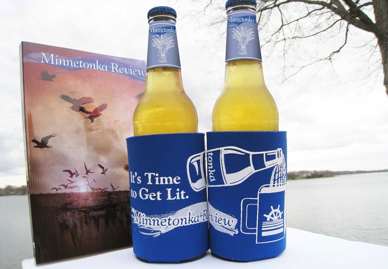 Minnetonka Review Bottle Coozies on the Lake